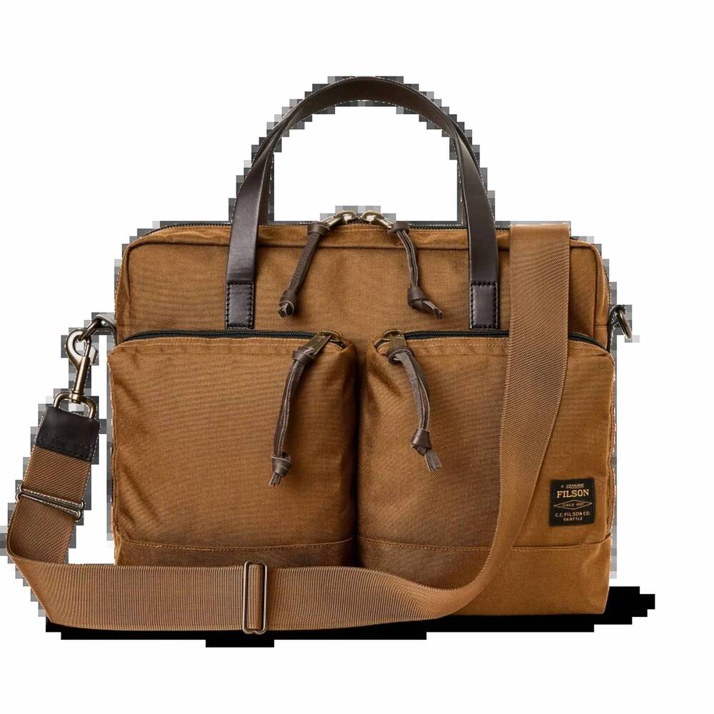 NEW FILSON dryden briefcase in whiskey